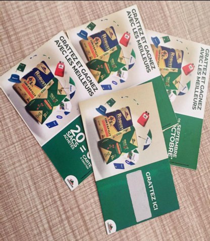Cartes à gratter — Cimencam