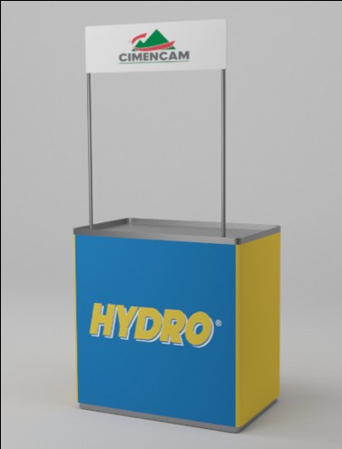 Comptoir promotionnel — Hydro